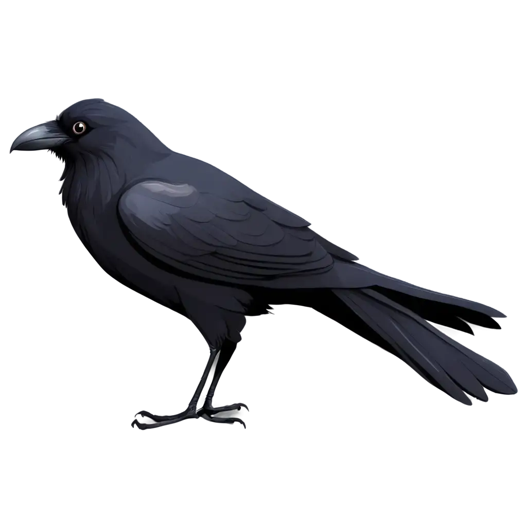 cartoon crow