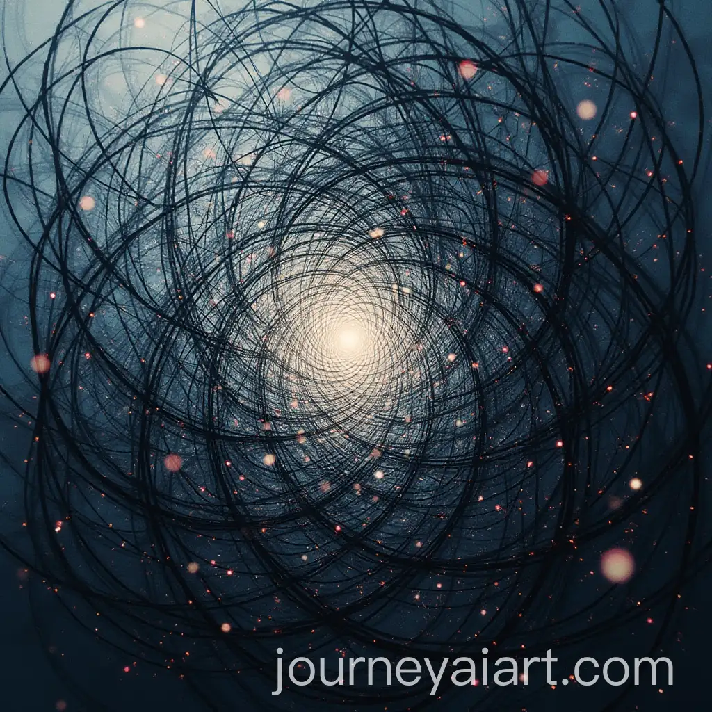 Chaotic-Swirling-Lines-Depicting-the-Tension-of-Anxiety