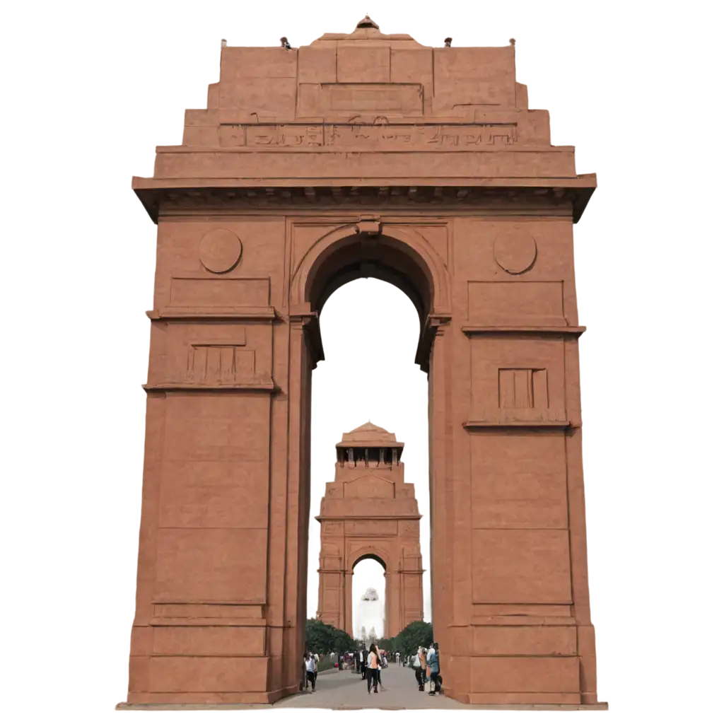 Stunning-PNG-Image-of-India-Gate-A-Symbol-of-Heritage-and-Valor