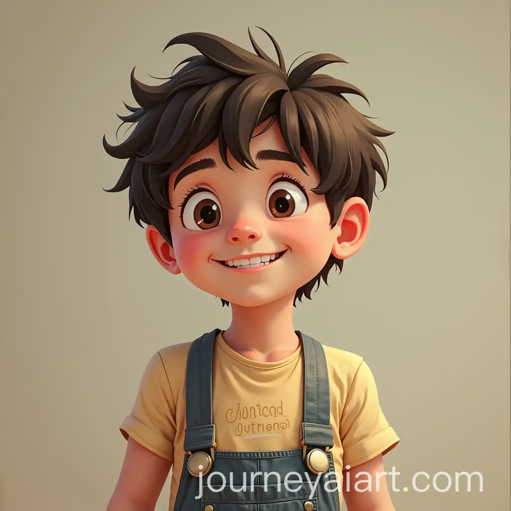 Cute-Boy-Portrait-in-Soft-Lighting-and-Warm-Colors