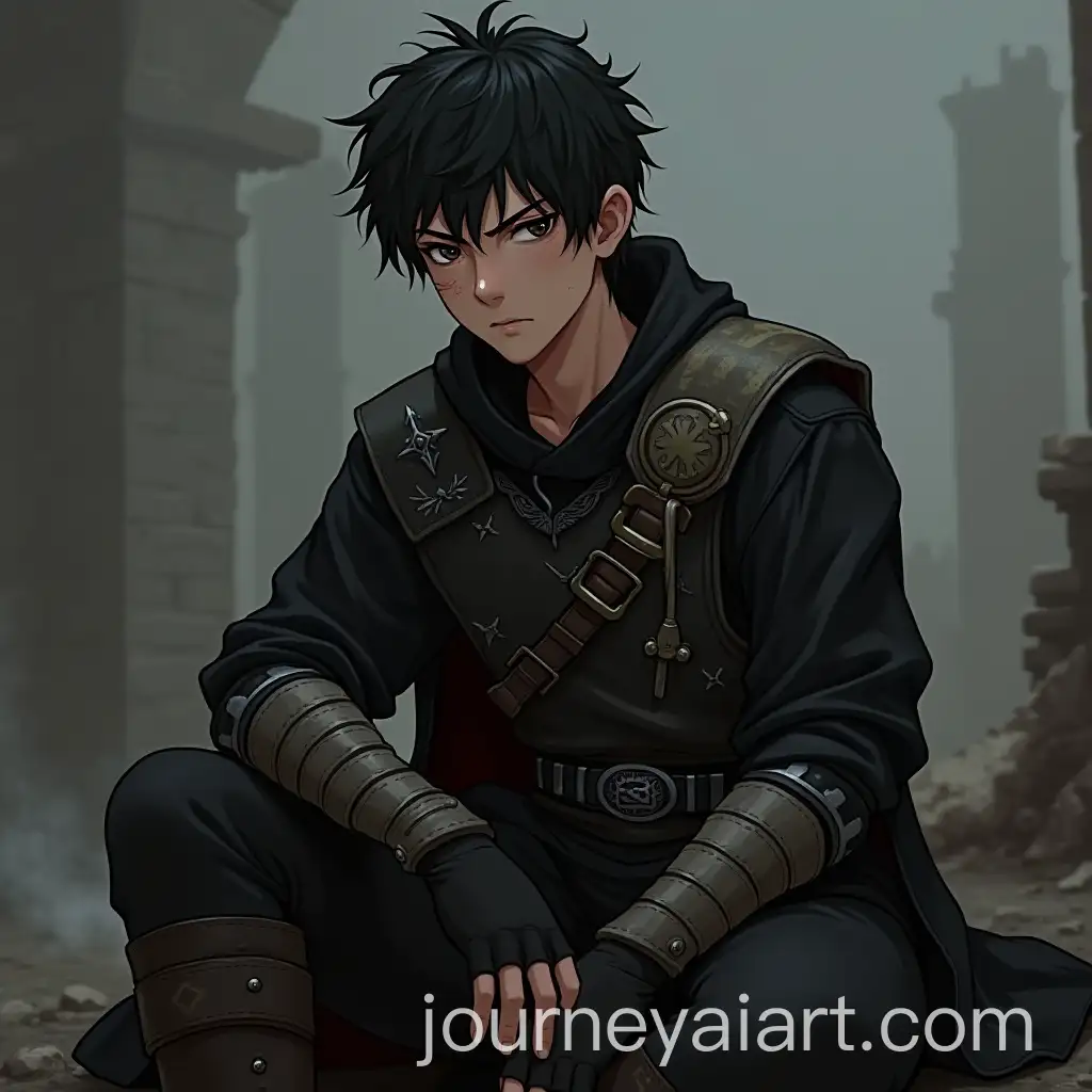 Young-Warrior-Einar-in-a-WarTorn-World-with-Intense-Gaze
