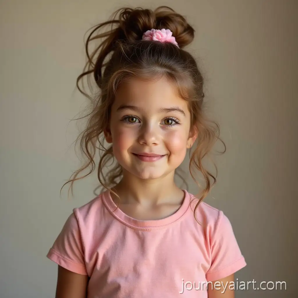 Girl-portrait-illustration6YearOld-Girl-in-a-Playful-Setting