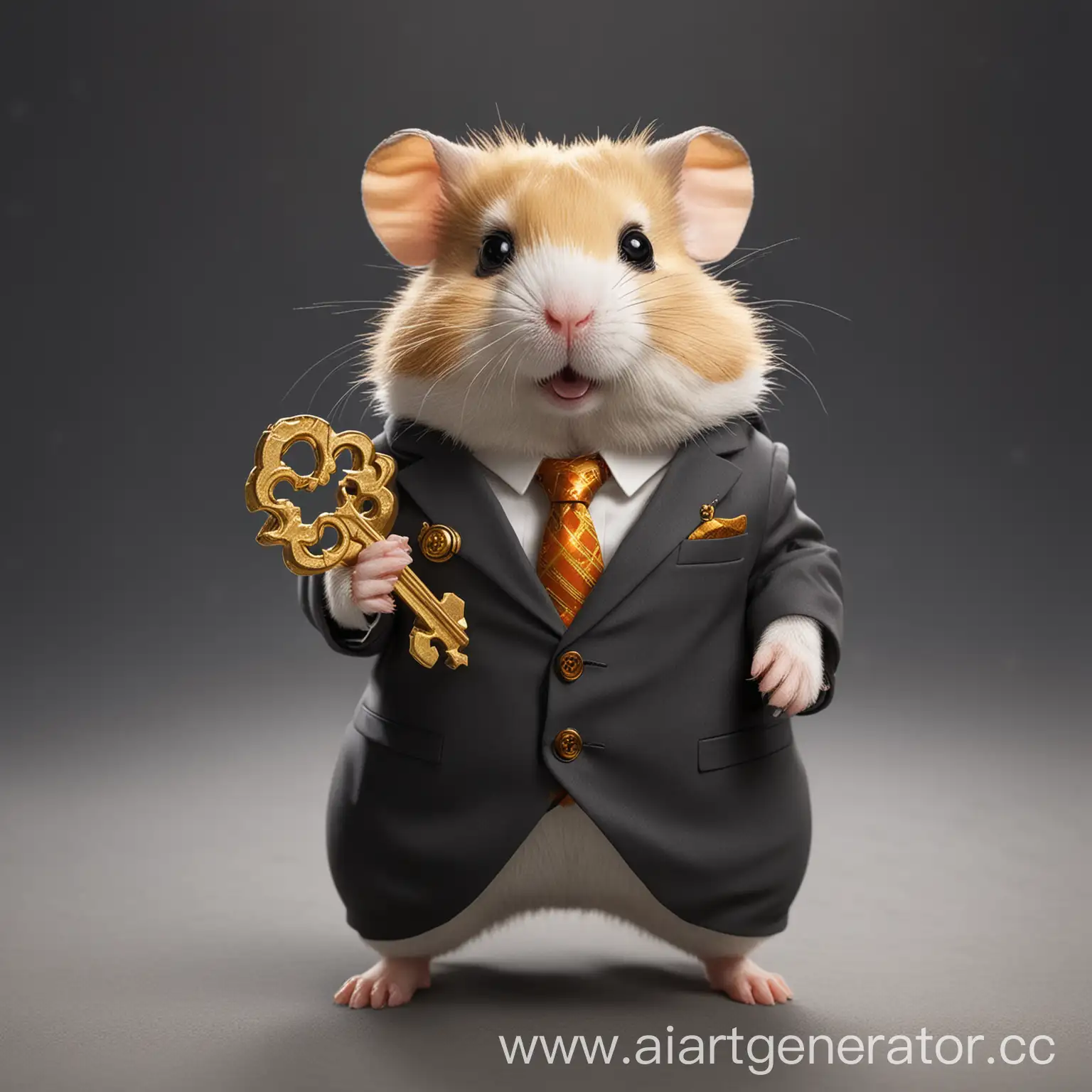 Business-Hamster-in-Combat-with-Golden-Key-on-Lava