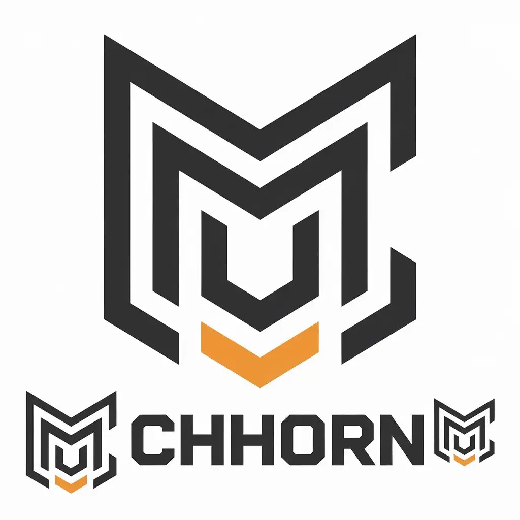 LOGO Design for Chhorn Vector Logo with MaC Symbol for the Construction Industry