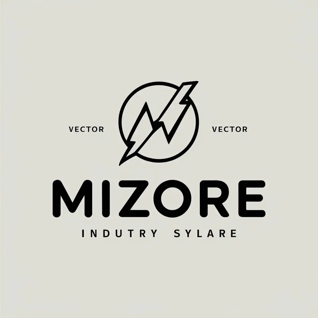 LOGO-Design-for-Mizore-Modern-Lightning-Symbol-for-IT-Industry