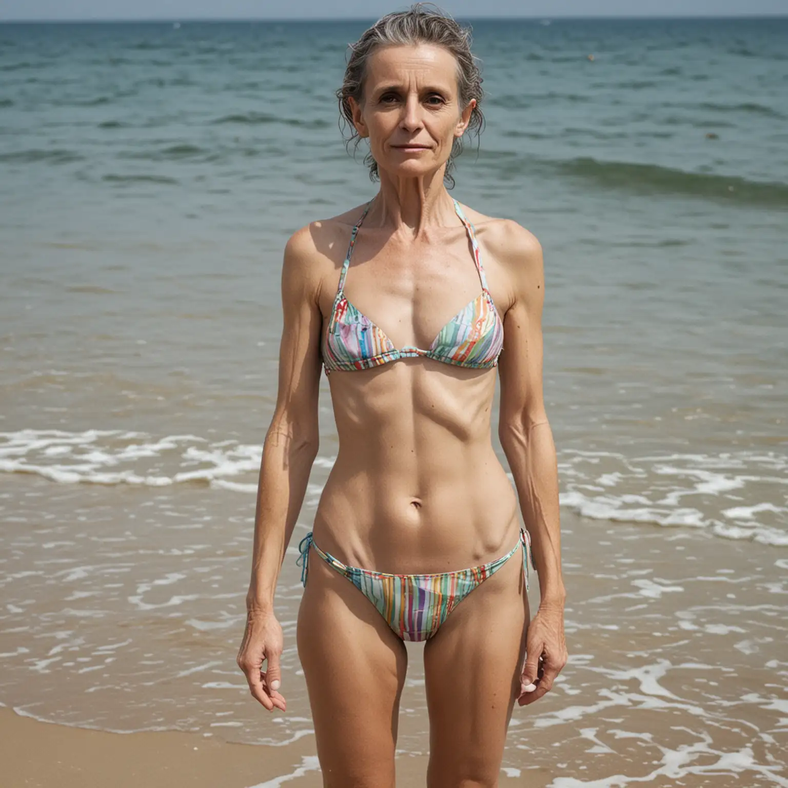 MiddleAged-Woman-in-Bikini-Battling-Anorexia-Recovery