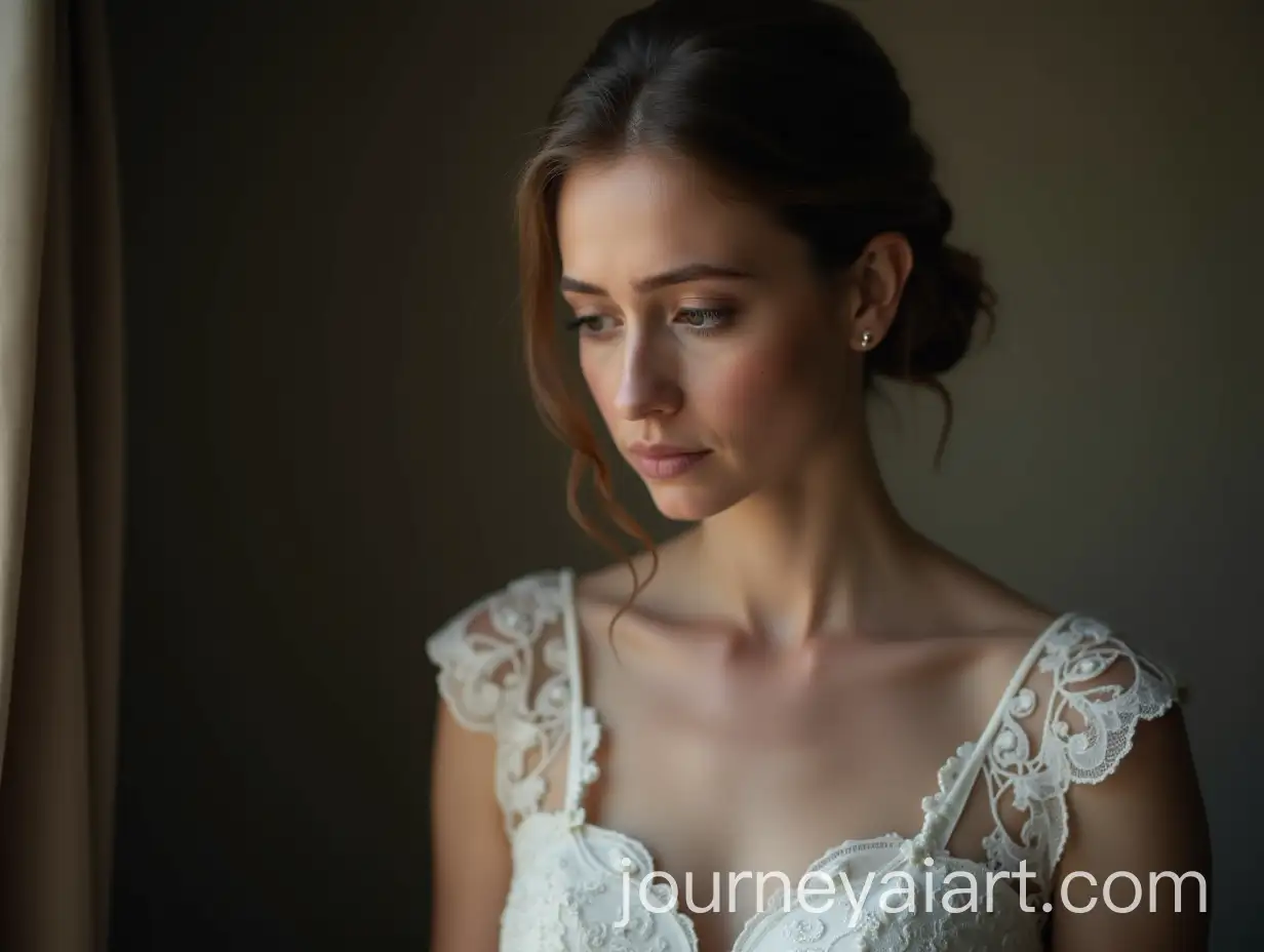 27YearAI-Art-Prompt-ExpansionOld-French-Woman-in-Wedding-Dress-Expressing-Sorrow