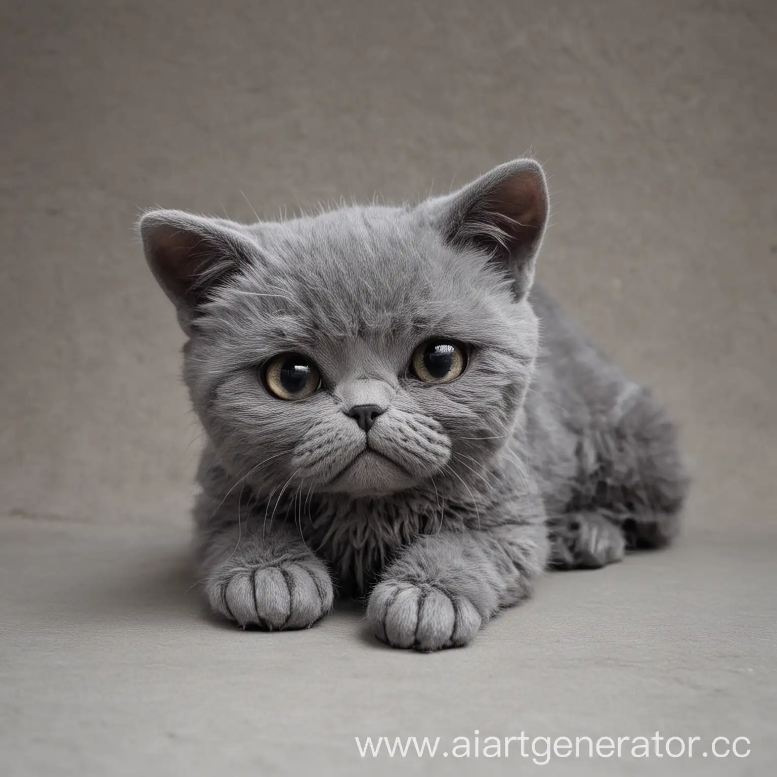 Lonely-Gray-Cat-Sitting-by-Rainy-Window