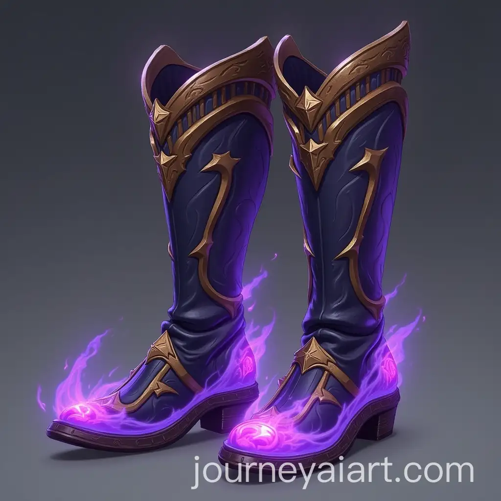 Fantasy-Arcane-Mana-Boots-with-Mystical-Energy