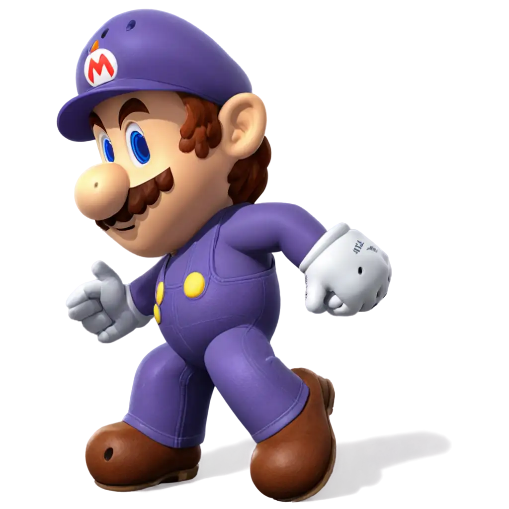 Master-Games-Super-Mario-with-Purple-Clothing-PNG-Image-Enhance-Your-Collection