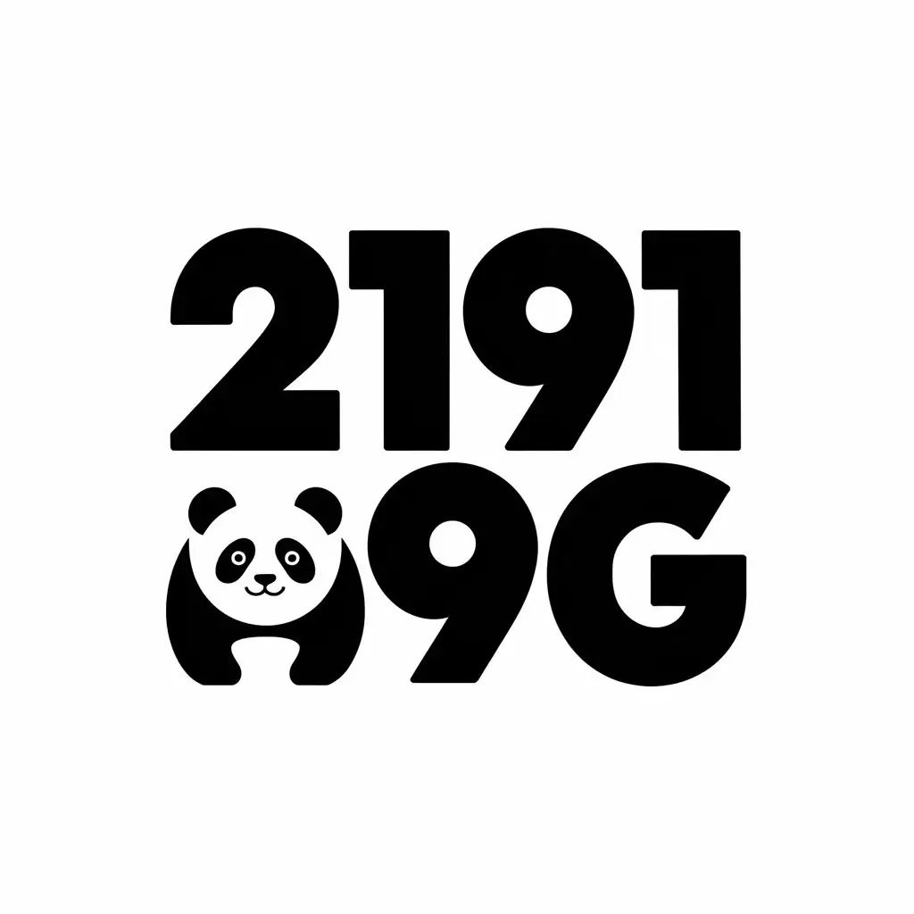 LOGO-Design-for-2191-09G-Panda-Mascot-for-Entertainment-with-Clear-Background