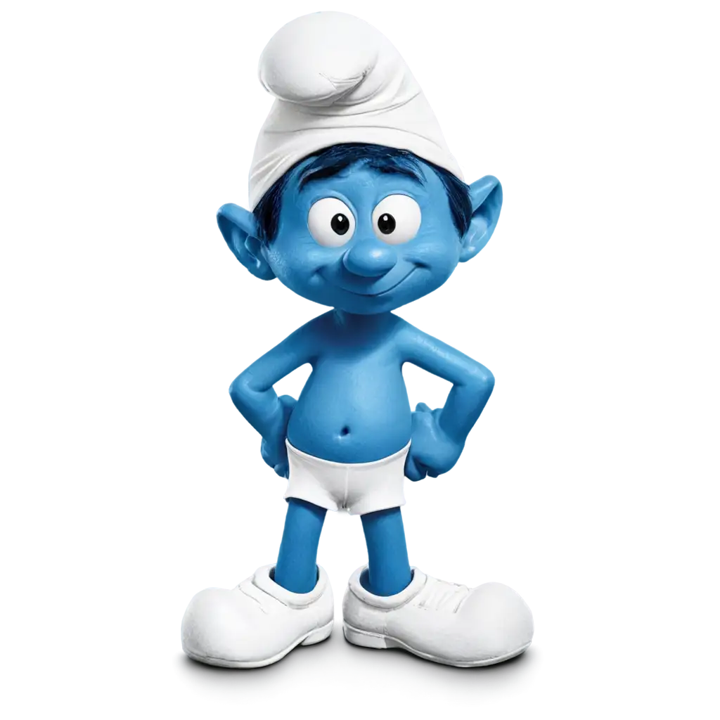 Smurf-PNG-Image-High-Quality-and-Transparent-Background-for-Versatile-Use