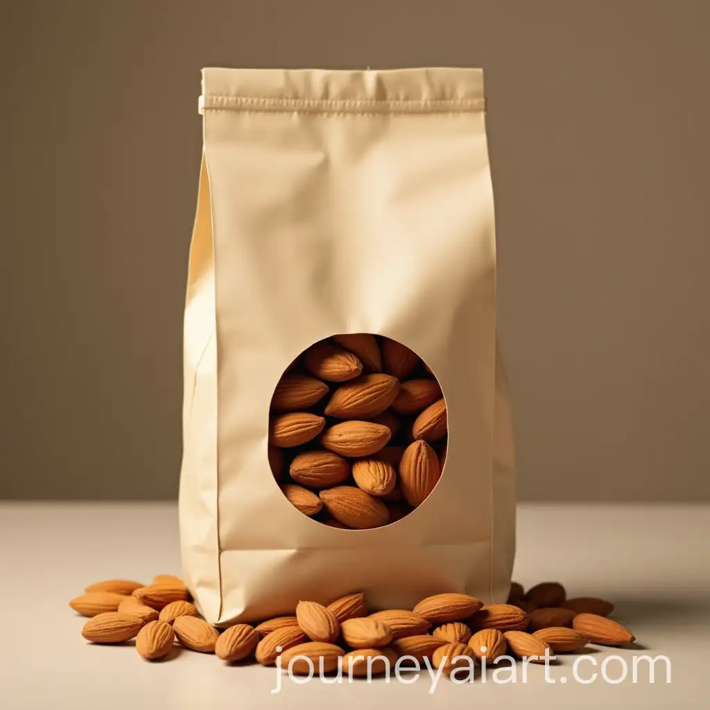 Fresh-Almonds-in-a-Decorative-Bag