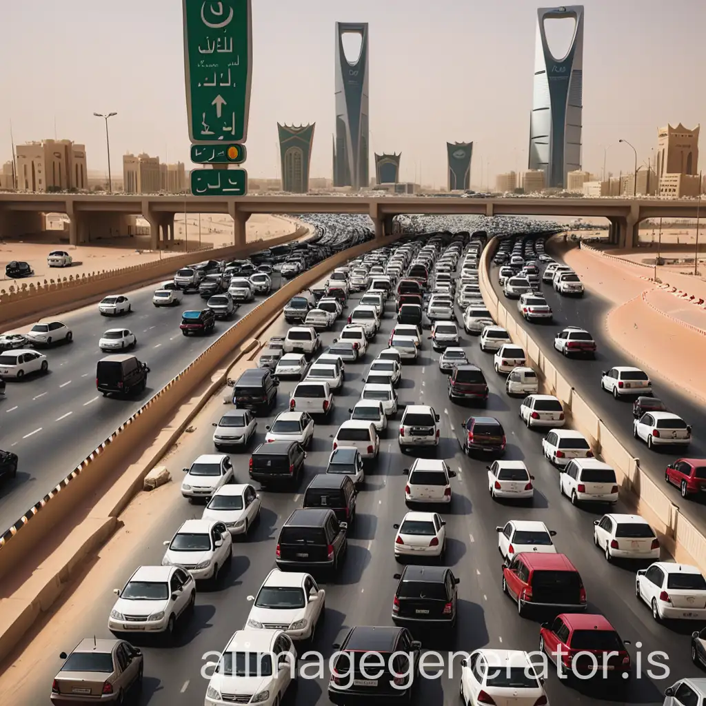 traffic congestion in riyadh