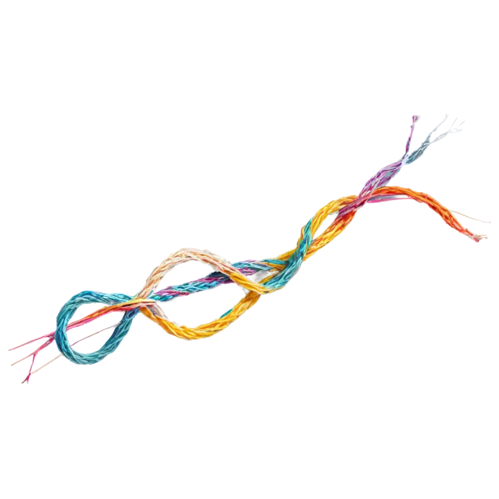 Colorful-Knotted-Threads-PNG-A-Vivid-Representation-of-Complexity-and-Creativity