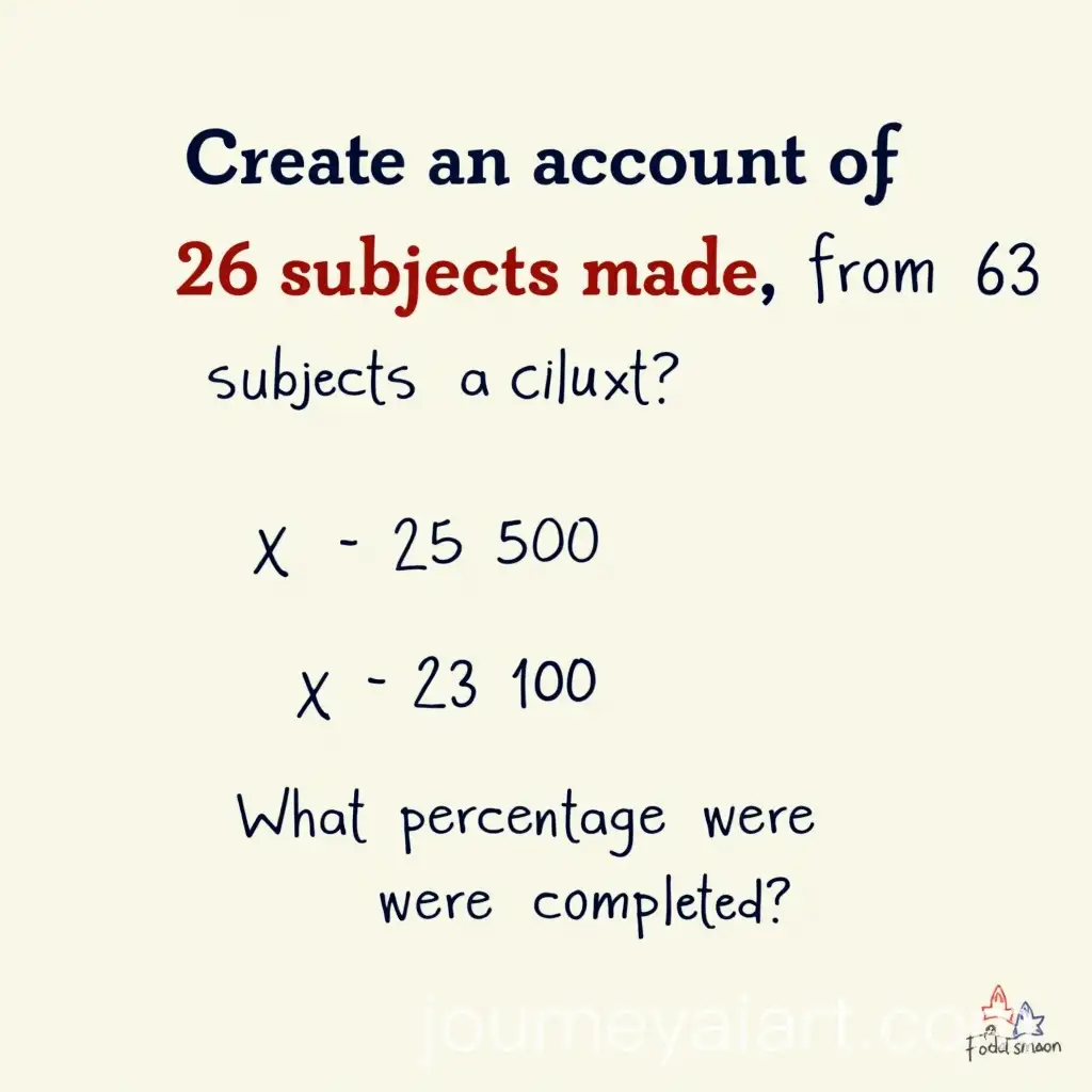 Account-of-26-Completed-Subjects-Out-of-63-with-Progress-Percentage-Calculation