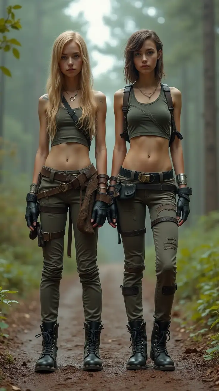 Two-15YearOld-Ranger-Girls-in-Dystopian-PostApocalyptic-World