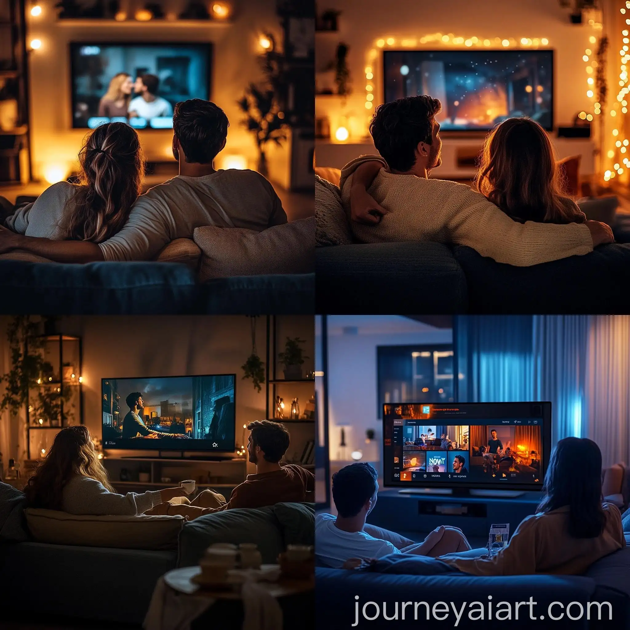 Cozy-Couple-Watching-Movie-on-NOW-TV-Streaming-Platform