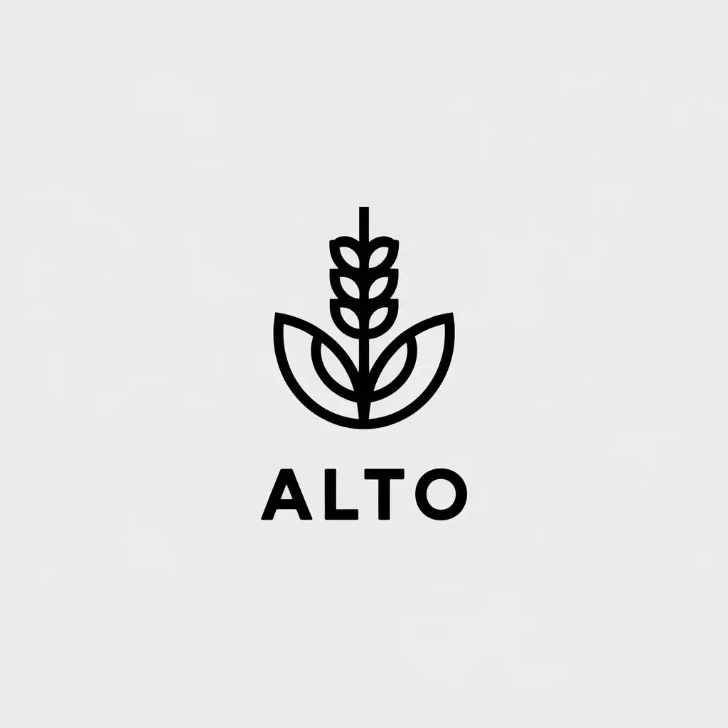 LOGO-Design-for-Alto-Minimalistic-Vector-Logo-with-Ear-of-Wheat-Symbol