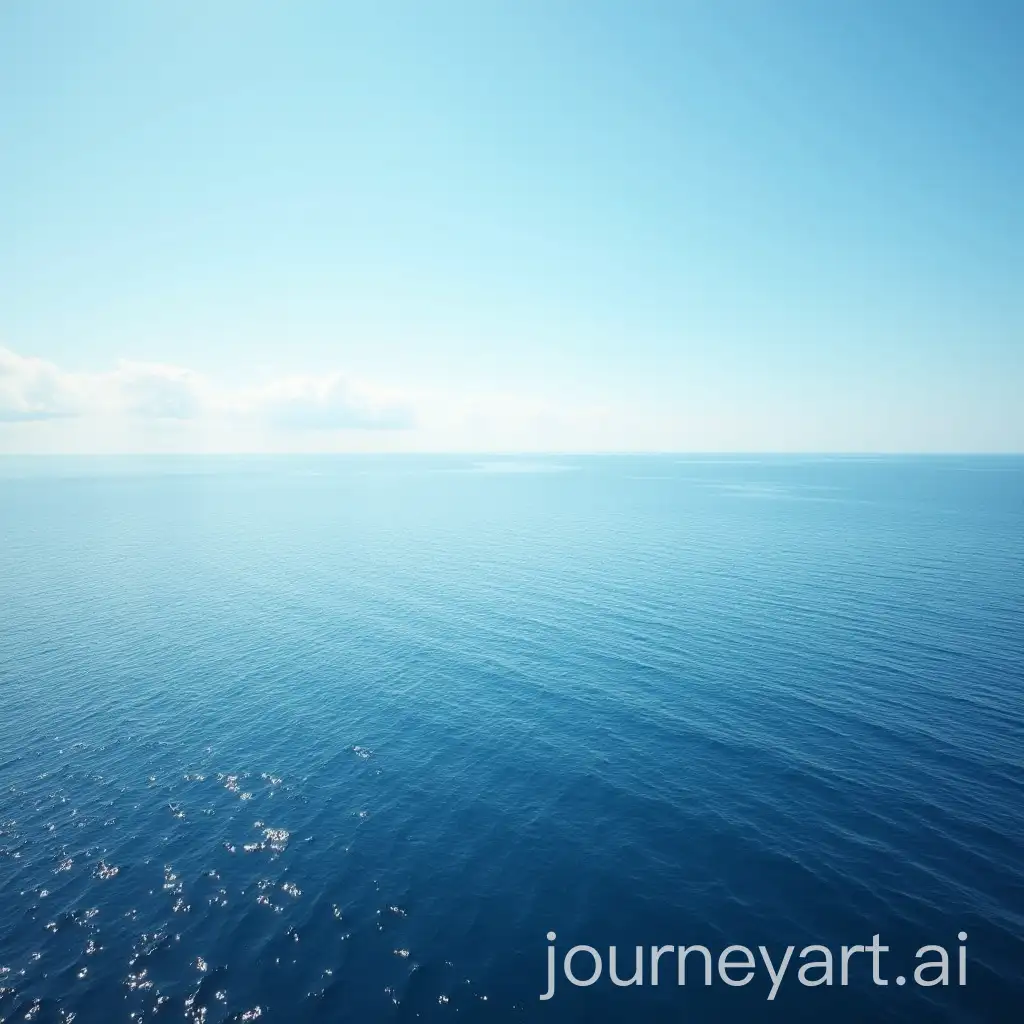 Distant-View-of-the-Ocean-with-Calm-Waters-and-Horizon