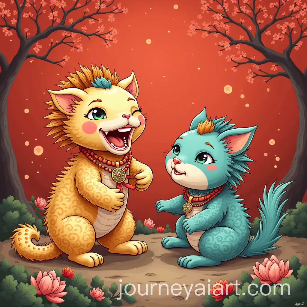 AI-Art-Prompt-ExpansionTraditional-Chinese-Cultural-Scene-with-Vibrant-Colors-and-Unique-Details