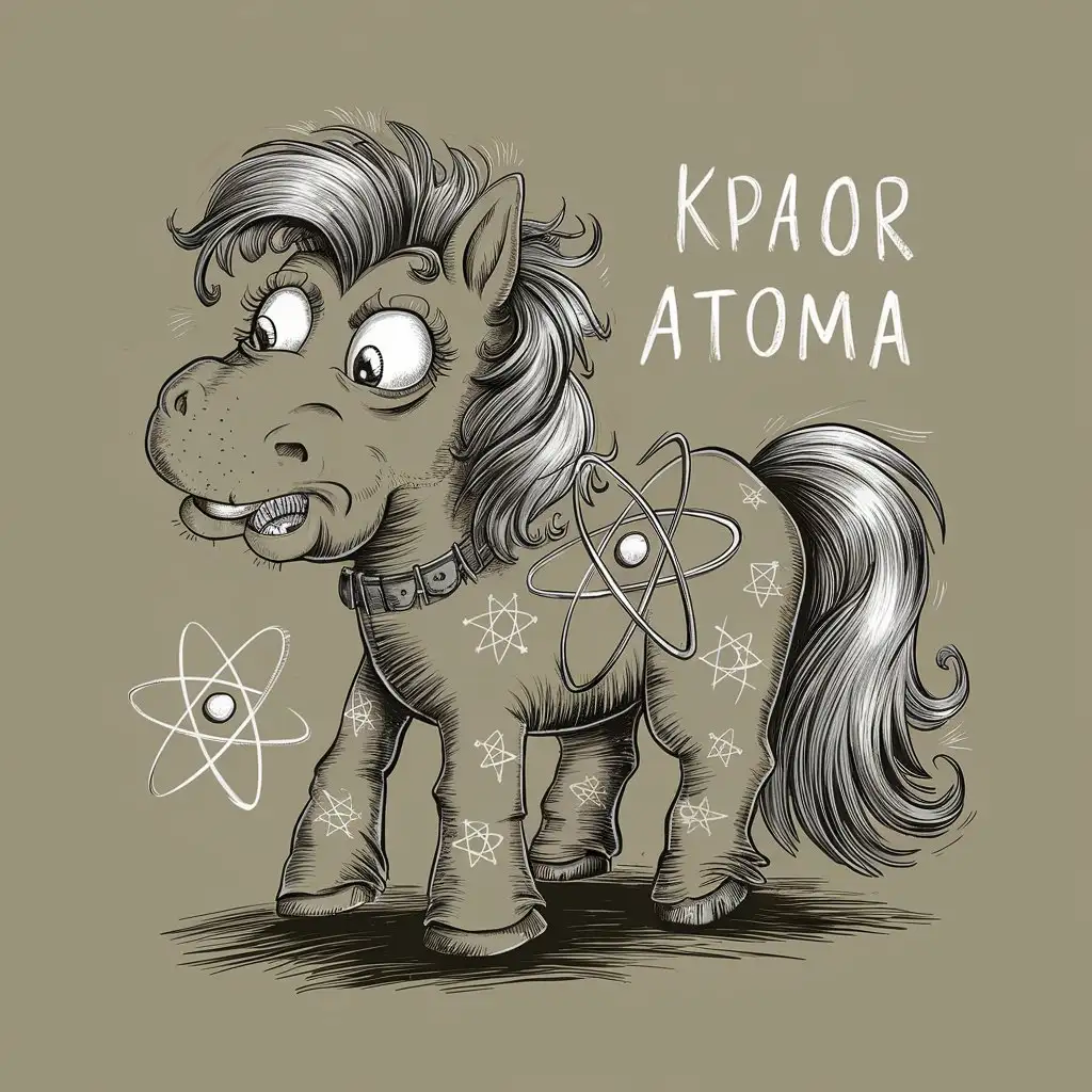 Painted-Pony-Stupid-with-Atom-Crator-Inscription