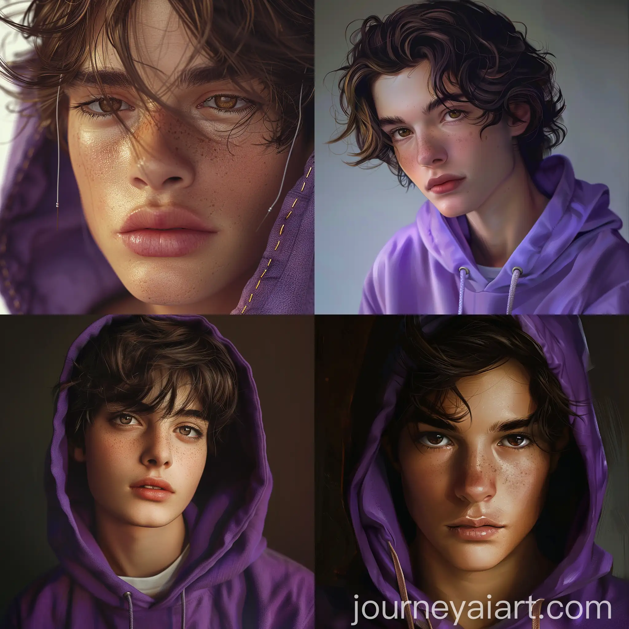Teenage-Boy-in-80s-Movie-Style-Purple-Hoodie-Portrait