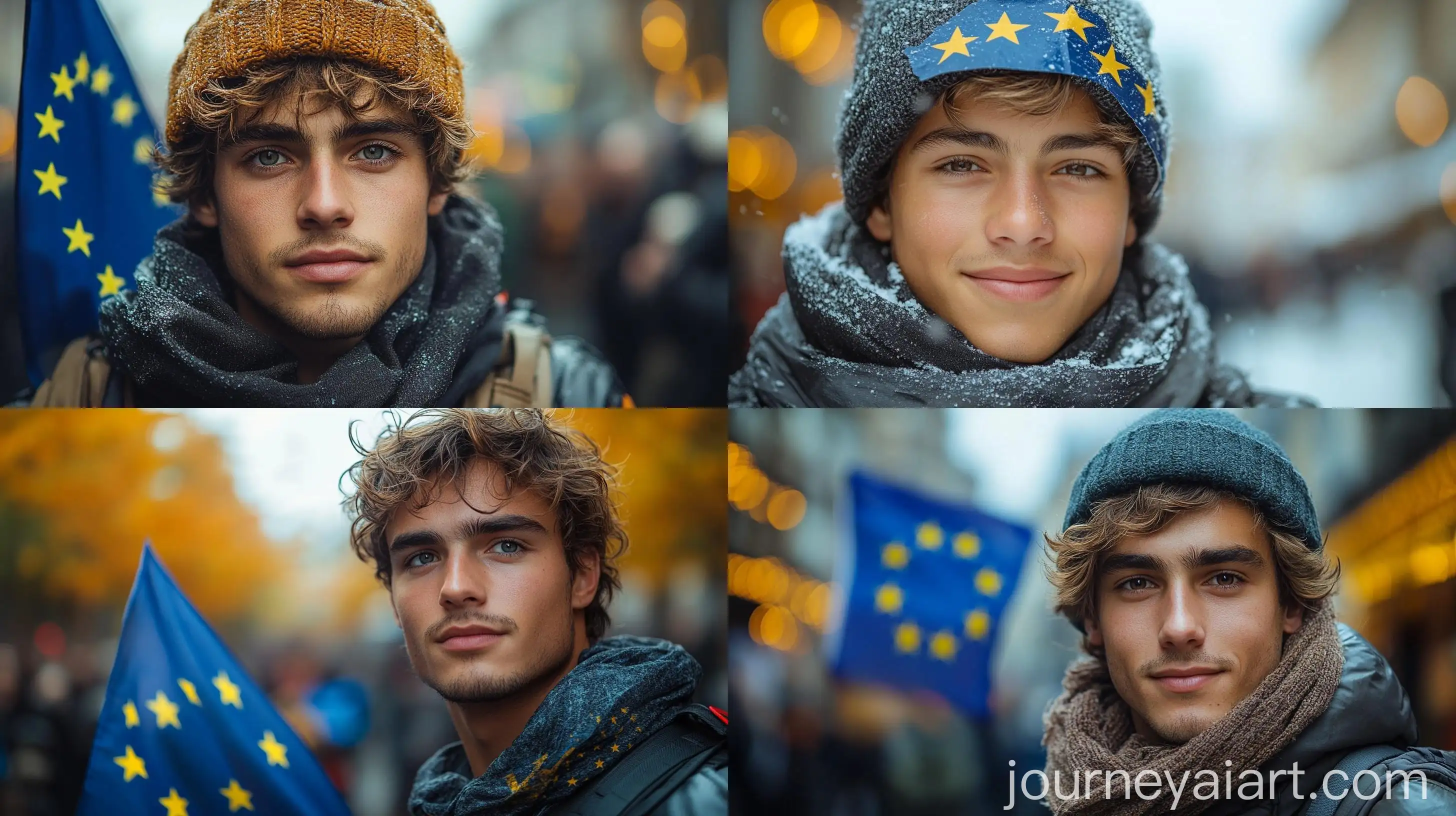 Young-Man-Advocating-for-European-Union-Membership-with-Flag