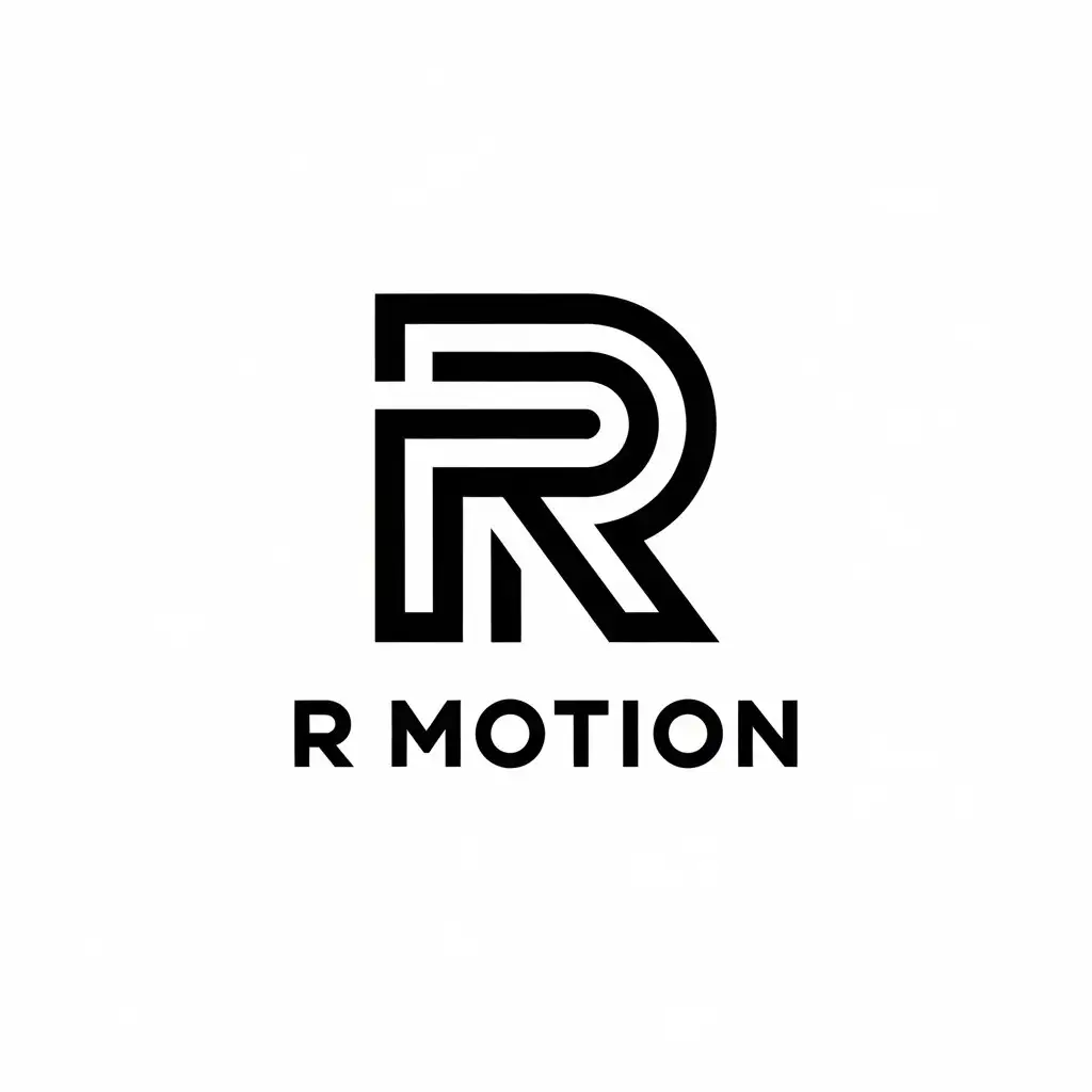 LOGO Design for R Motion Elegant Vector Logo with Letter R and M for Finance Industry