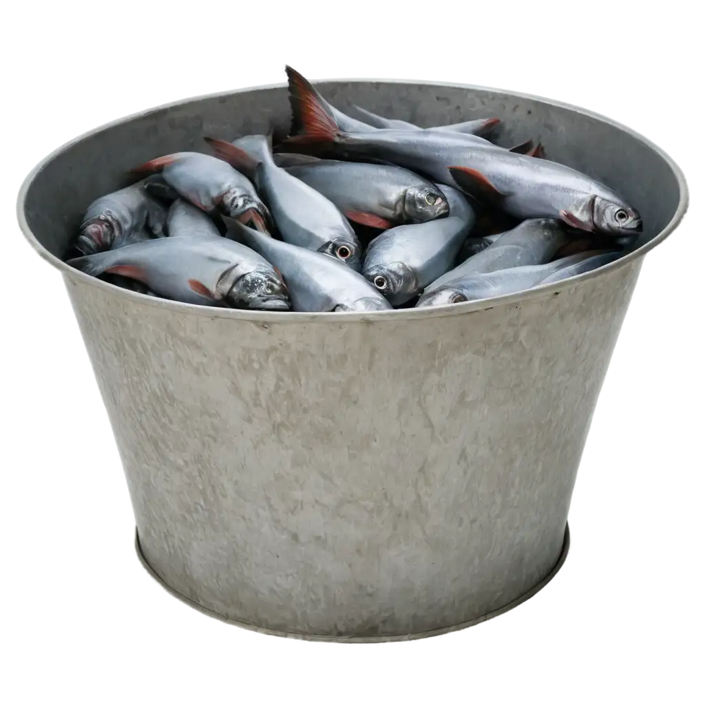 Fresh-Fish-in-a-Bucket-PNG-Image-for-HighQuality-Visual-Use