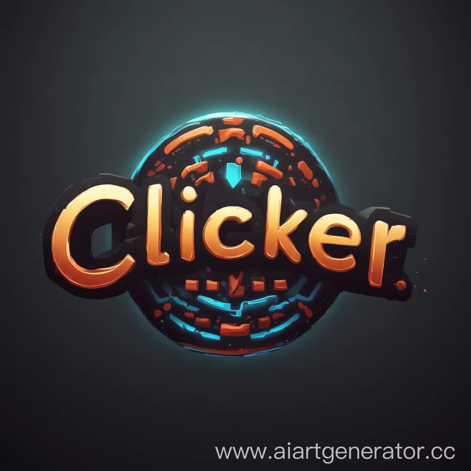 Fancy-Clicker-Logo-Design-with-Modern-Elegance-and-Dynamic-Appeal