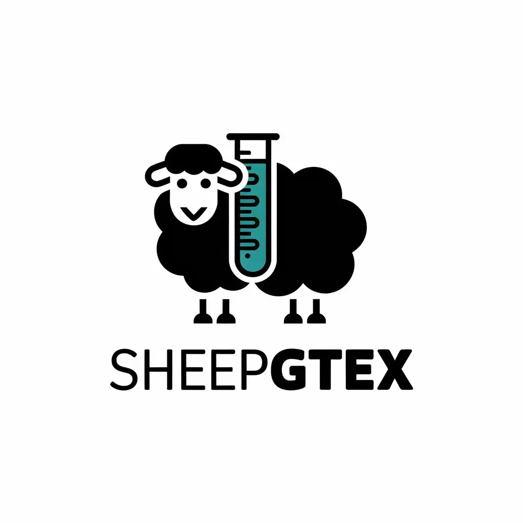 LOGO Design for SheepGTEx Vector Logo with Sheep Symbol for Technology Industry