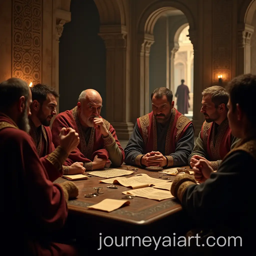 Secretive-Gathering-in-Persian-Palace-Plotting-Against-Daniel