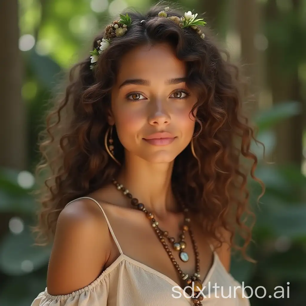 Ethereal-Young-Woman-Embracing-Nature-in-Bohemian-Style