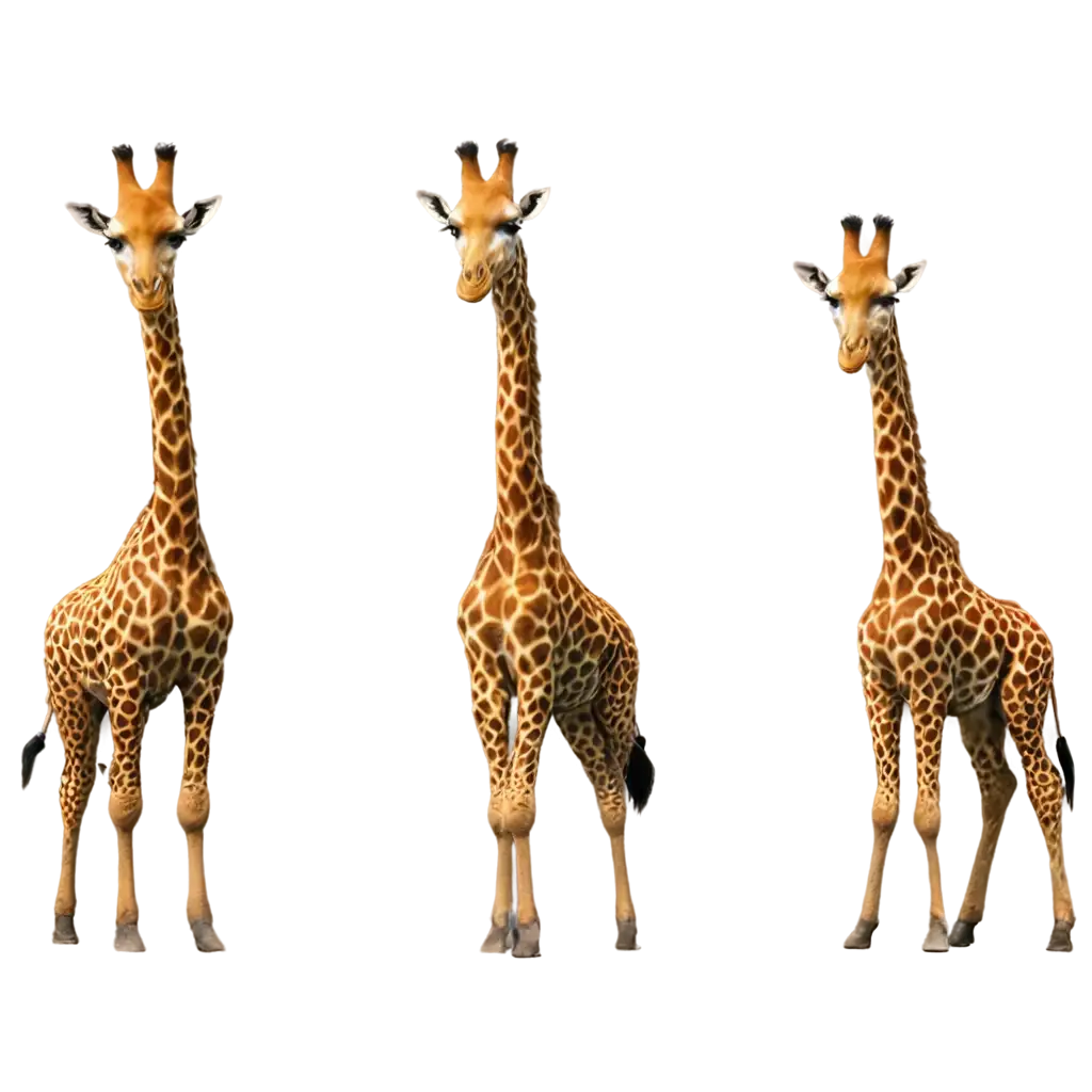 Two-Giraffes-Side-by-Side-PNG-Image-Majestic-Wildlife-Illustration