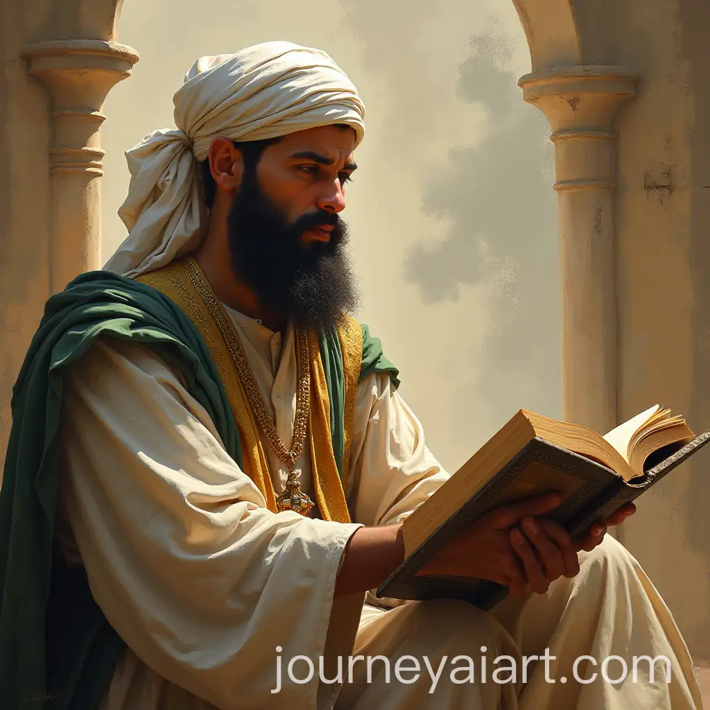 Portrait-of-Abdulllah-bin-Abbs-in-Historical-Setting