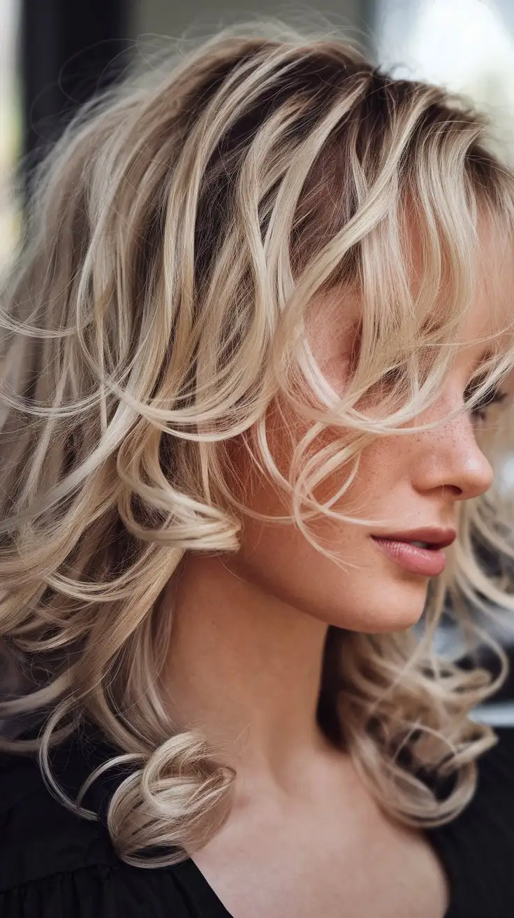 Blonde-Woman-with-Soft-UShape-Curled-Hairstyle-in-Natural-Light