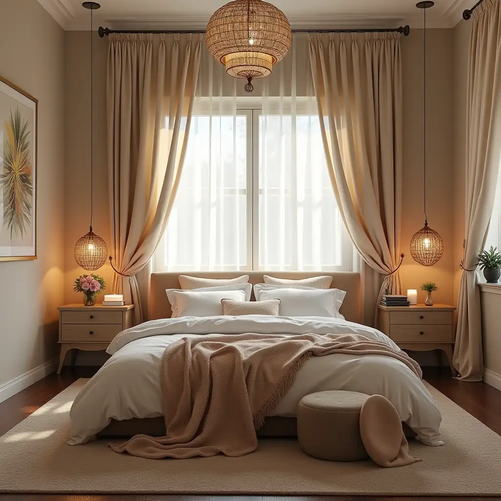 image of a dreamy bedroom