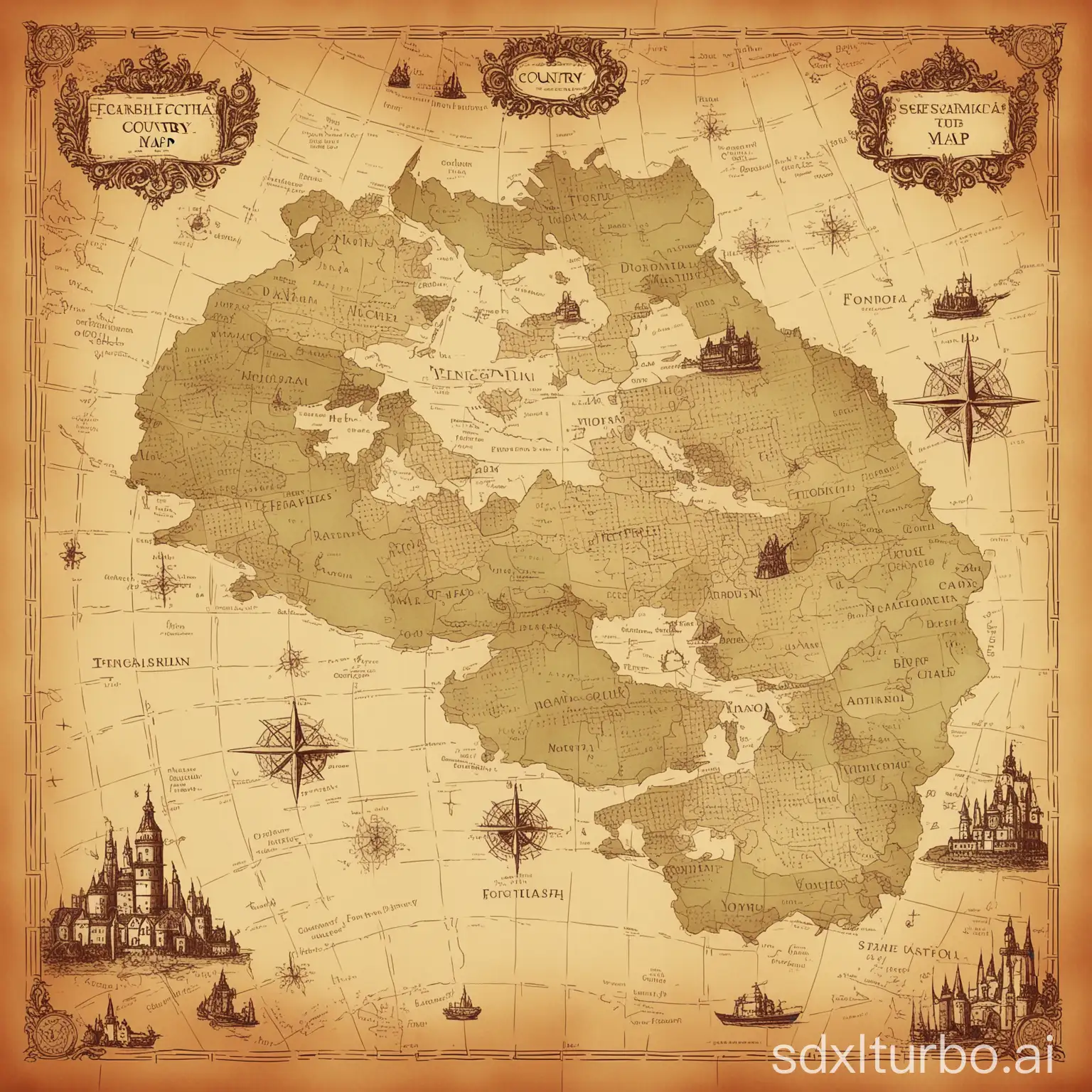 Detailed-Fantasy-World-Map-with-Intricate-Borders-and-Landmarks