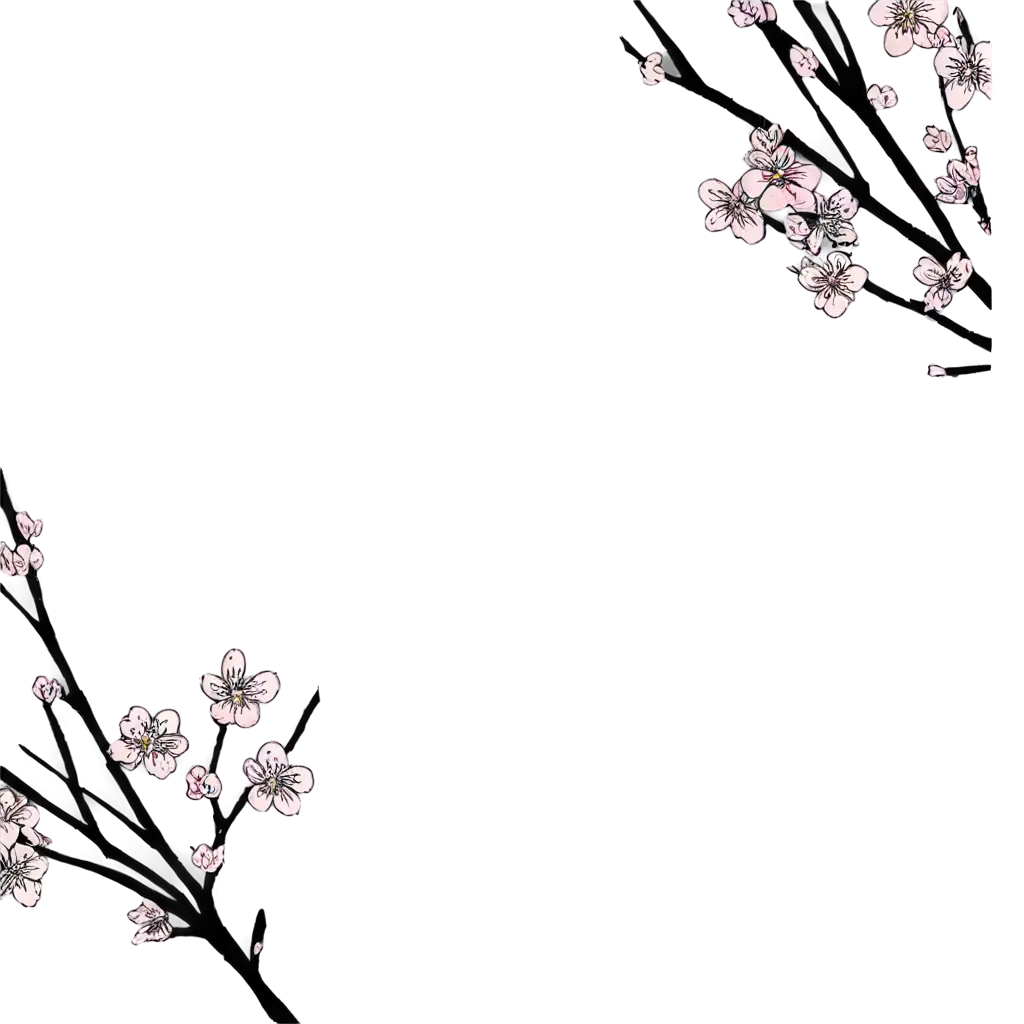 Sakura-in-Black-PNG-Image-Elegant-Floral-Art-for-Digital-Design