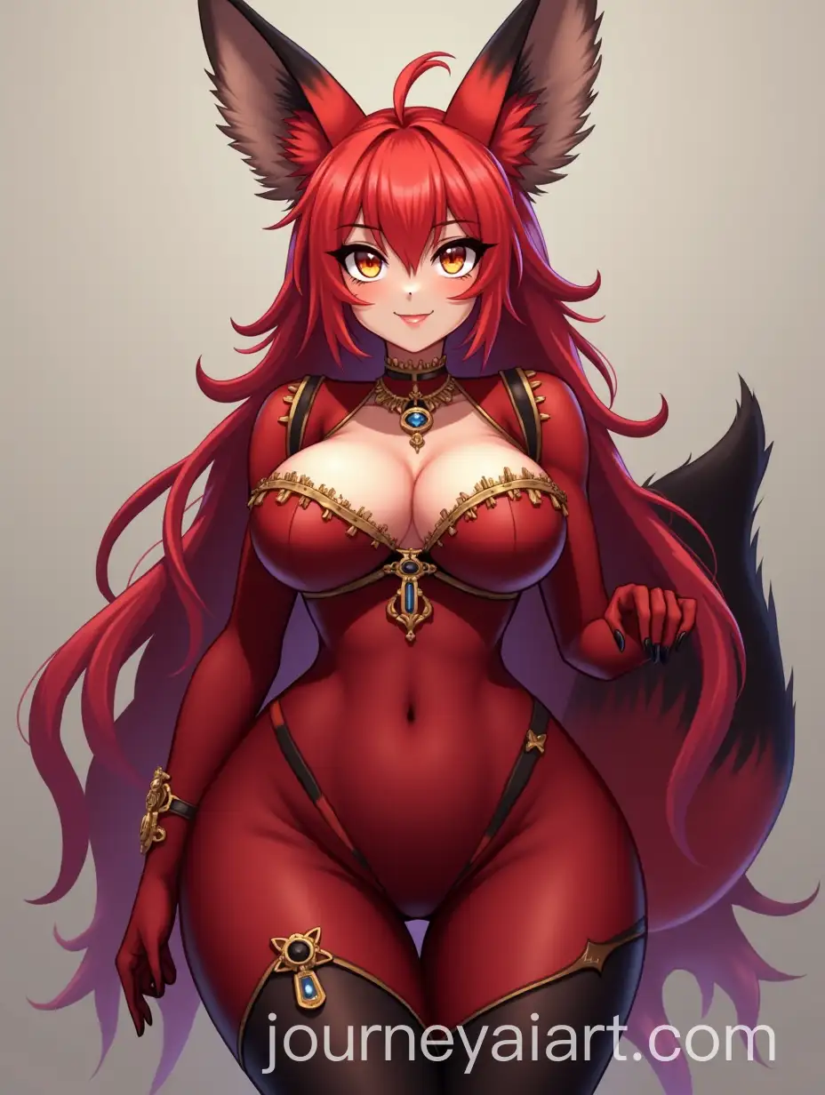 Anthropomorphic-Fox-Pirate-Woman-with-Glowing-Eyes-in-Anime-Style