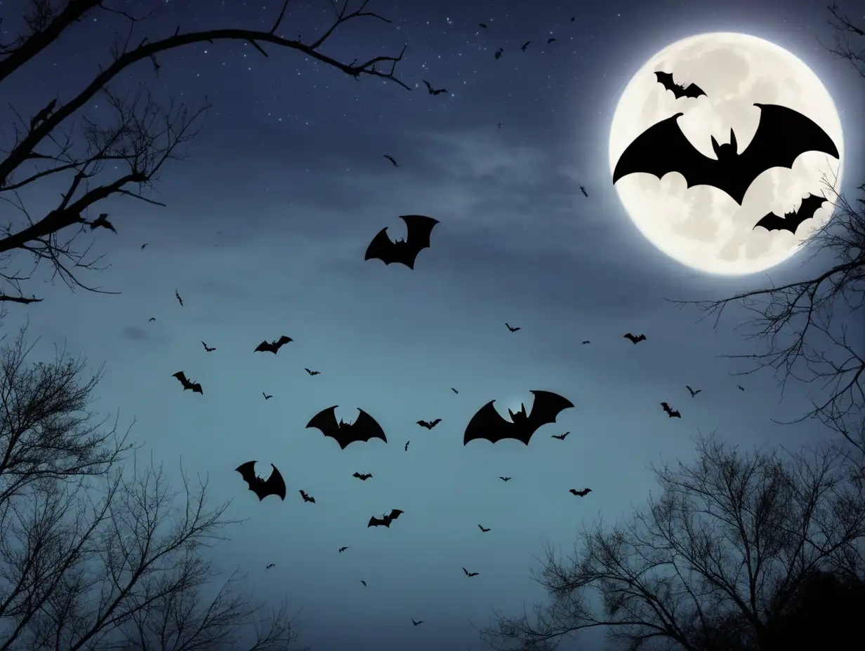 Bats, magic, moonlight