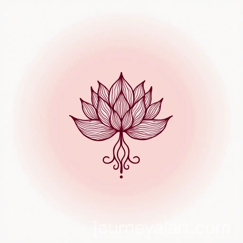 Elegant-Pink-Lotus-Mandala-Design-for-Henna-Art