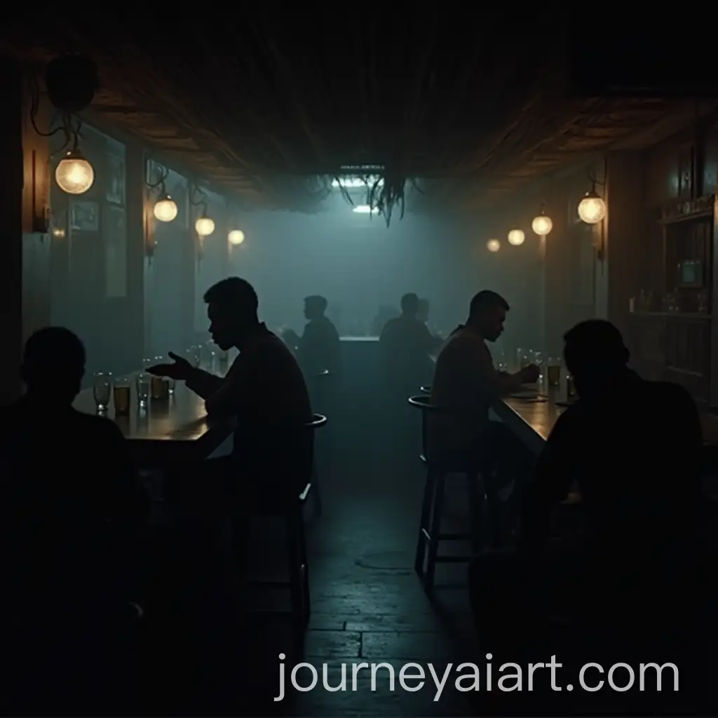 Empty-African-Bar-with-Depressed-AtmosAI-Image-Prompt-Expansionphere-and-Traditional-Decor