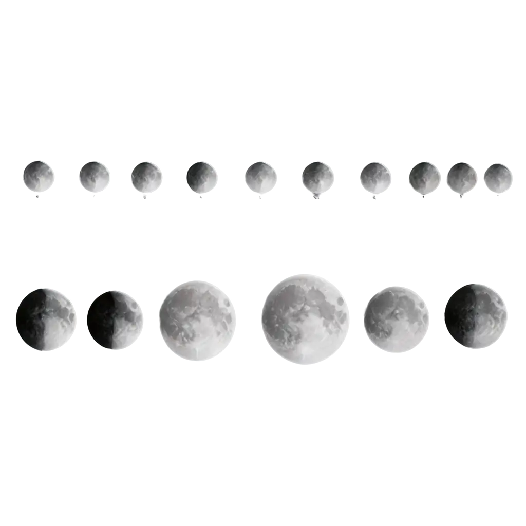 Explore-the-Cosmic-Beauty-HighResolution-Moon-Phases-PNG-Images