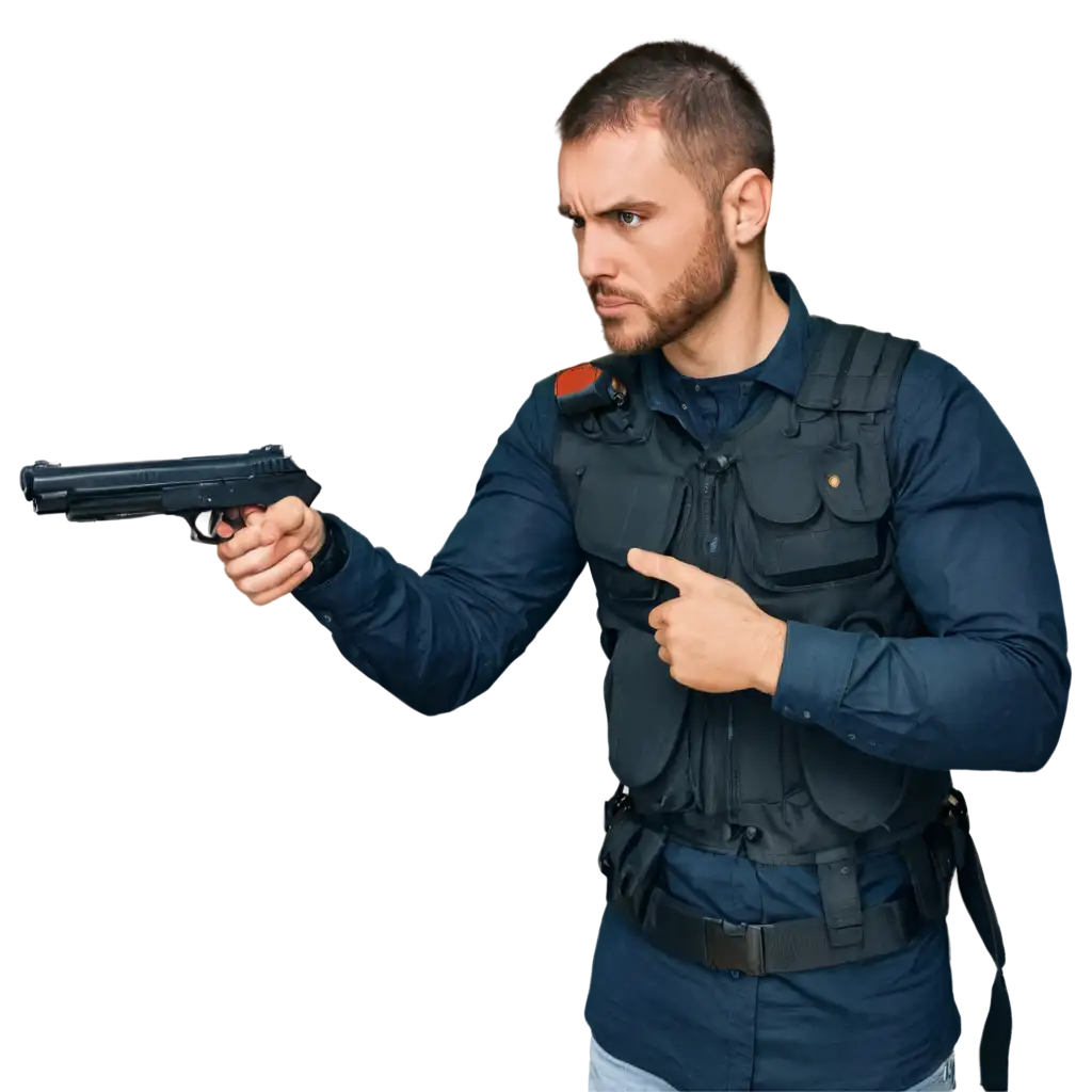 PNG-Image-of-a-Man-Prepared-for-Armed-Confrontation-Enhance-Visual-Impact-with-High-Quality