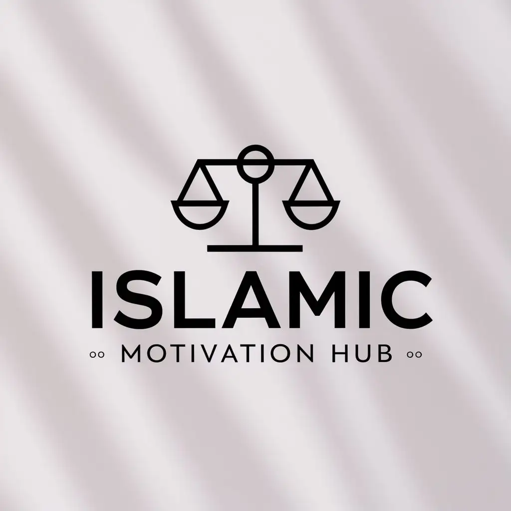 LOGO Design for Islamic Motivation Hub Accounting Symbol with Modern and Clear Style