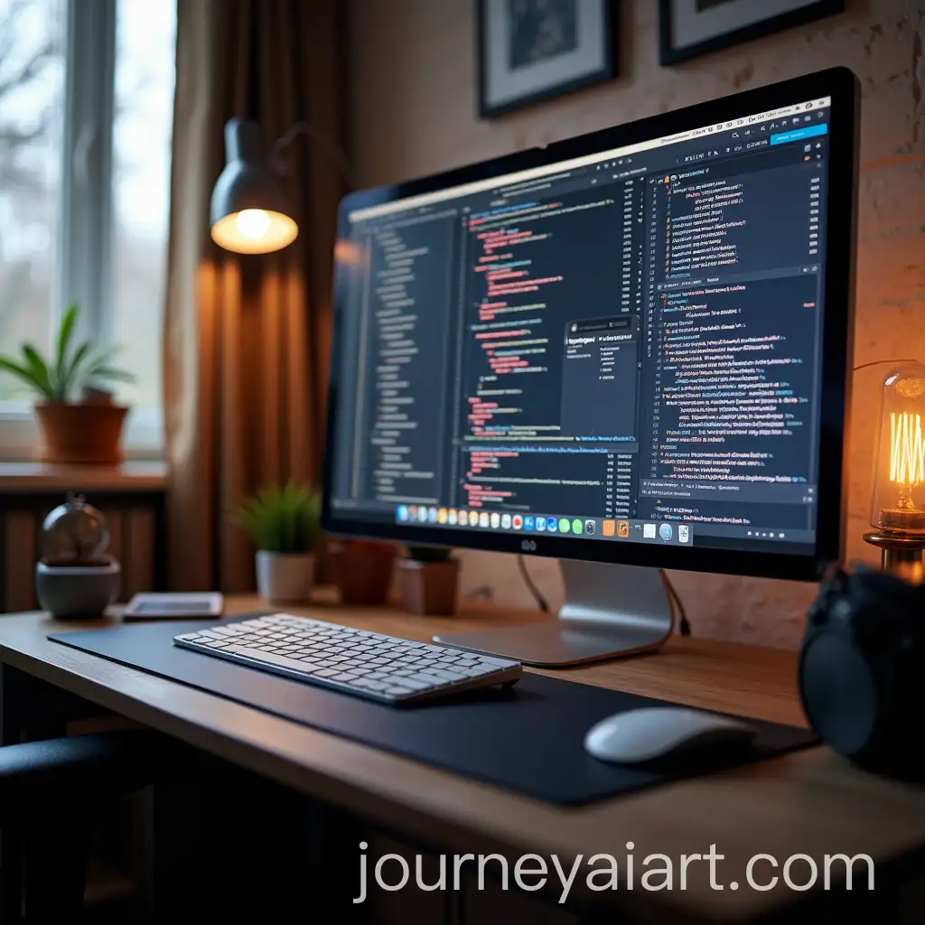 Modern-Personal-Computer-on-Desk-in-Minimalist-Workspace