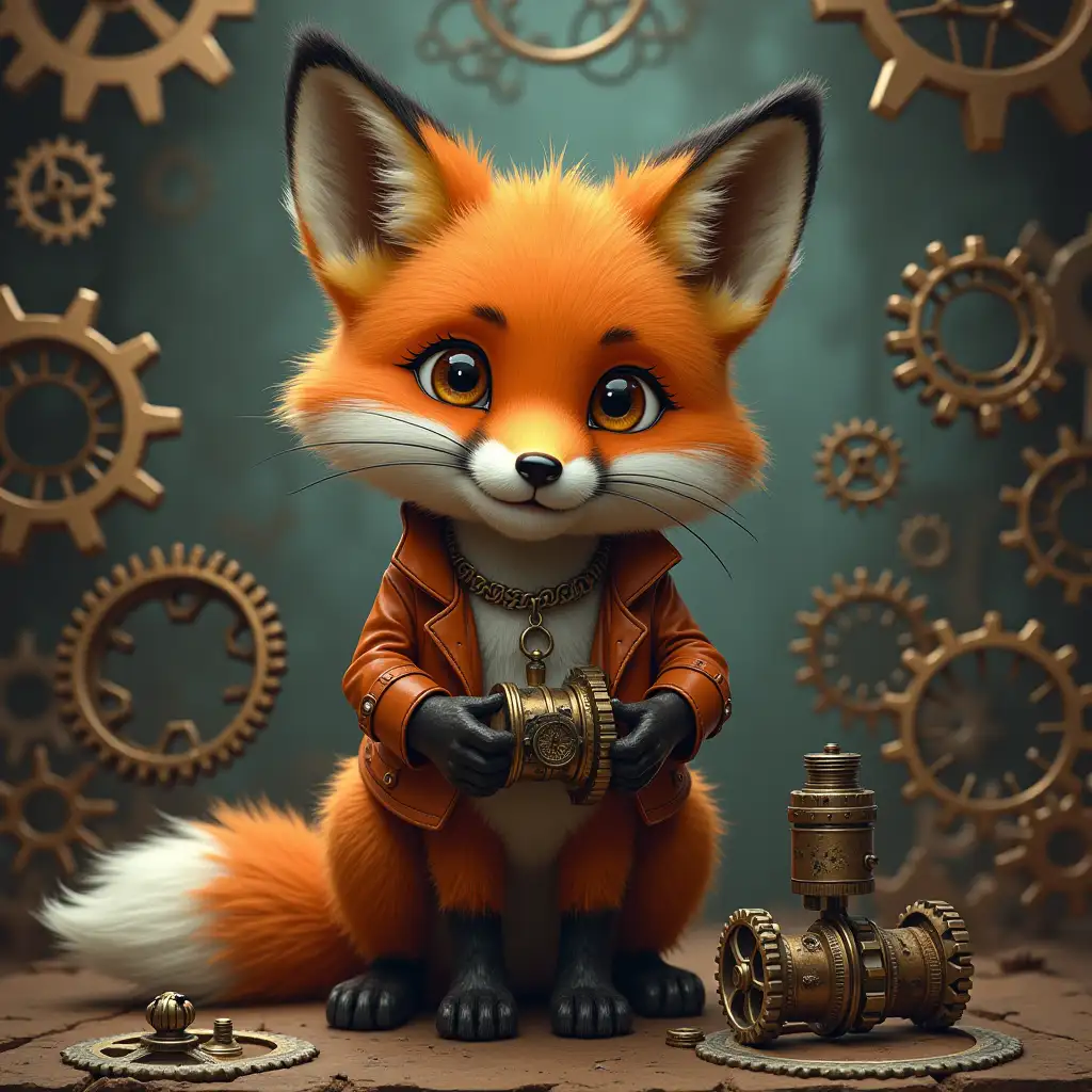 Fox-Inventor-in-a-Steampunk-Science-Lab-with-Gears-and-Mechanical-Designs