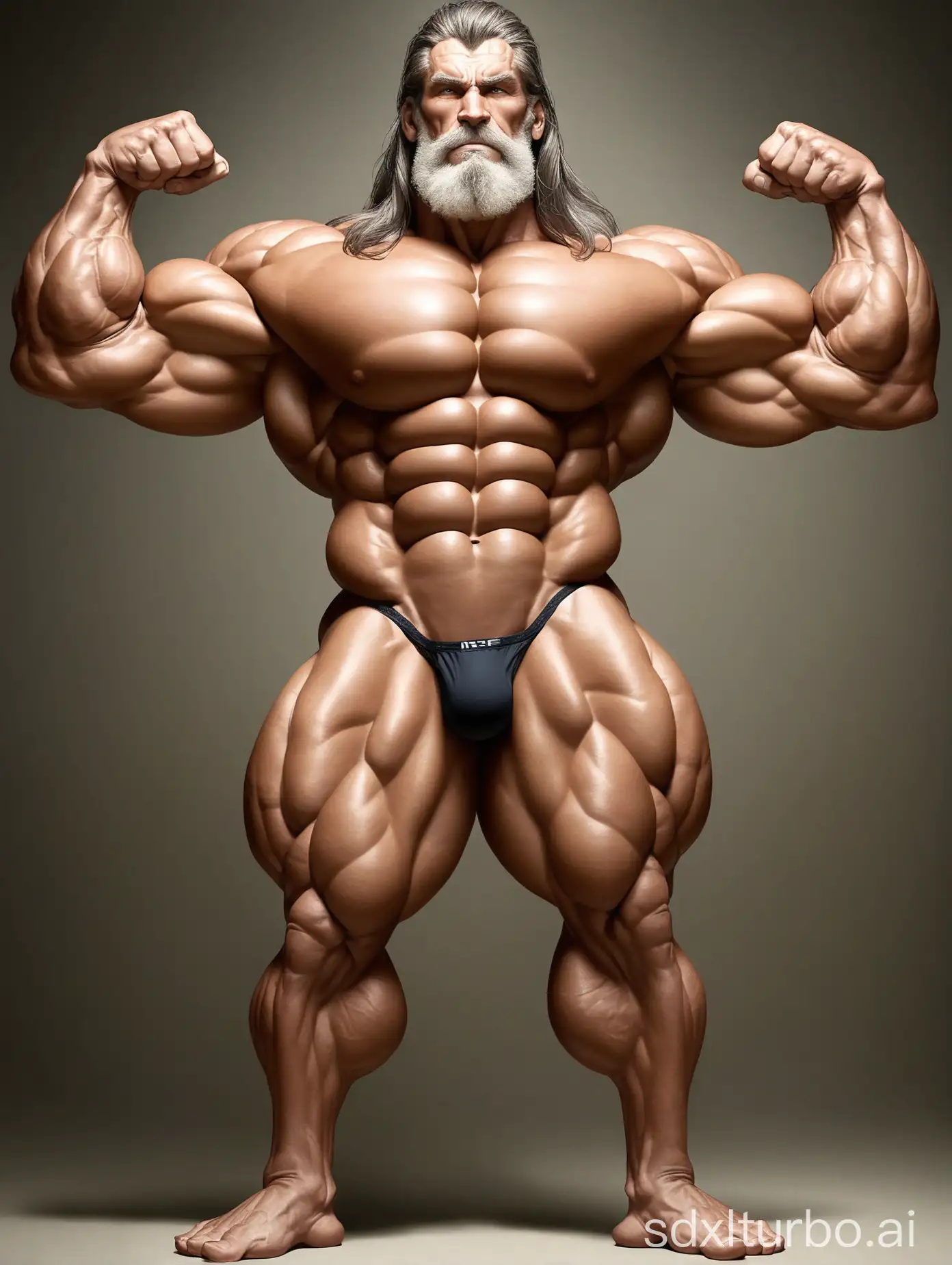 Muscular-Old-Man-Showing-Huge-Biceps-in-Underwear